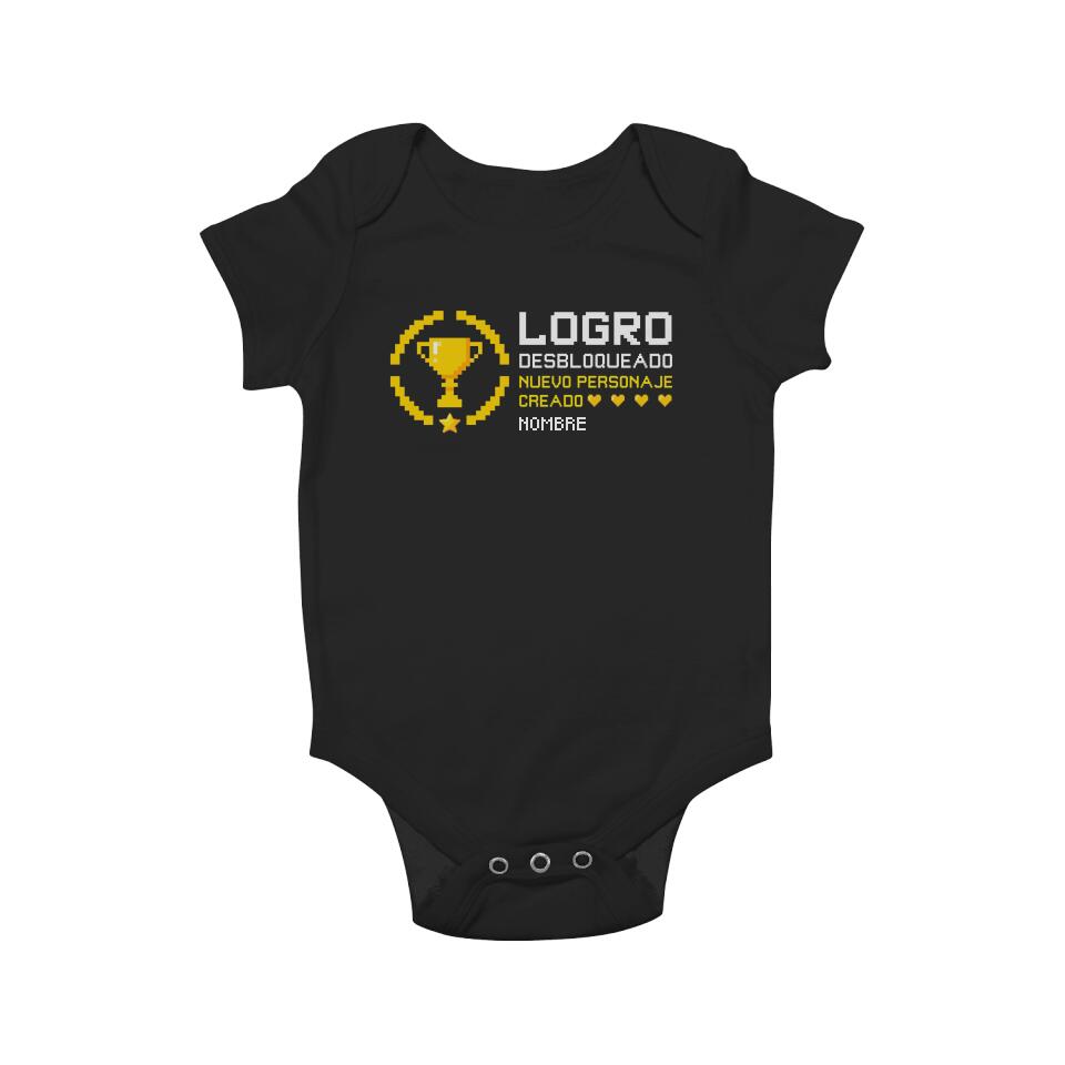 Personalizar Camisetas Para Papá | Personalizado Regalo Para Padre | Logros desbloqueado
