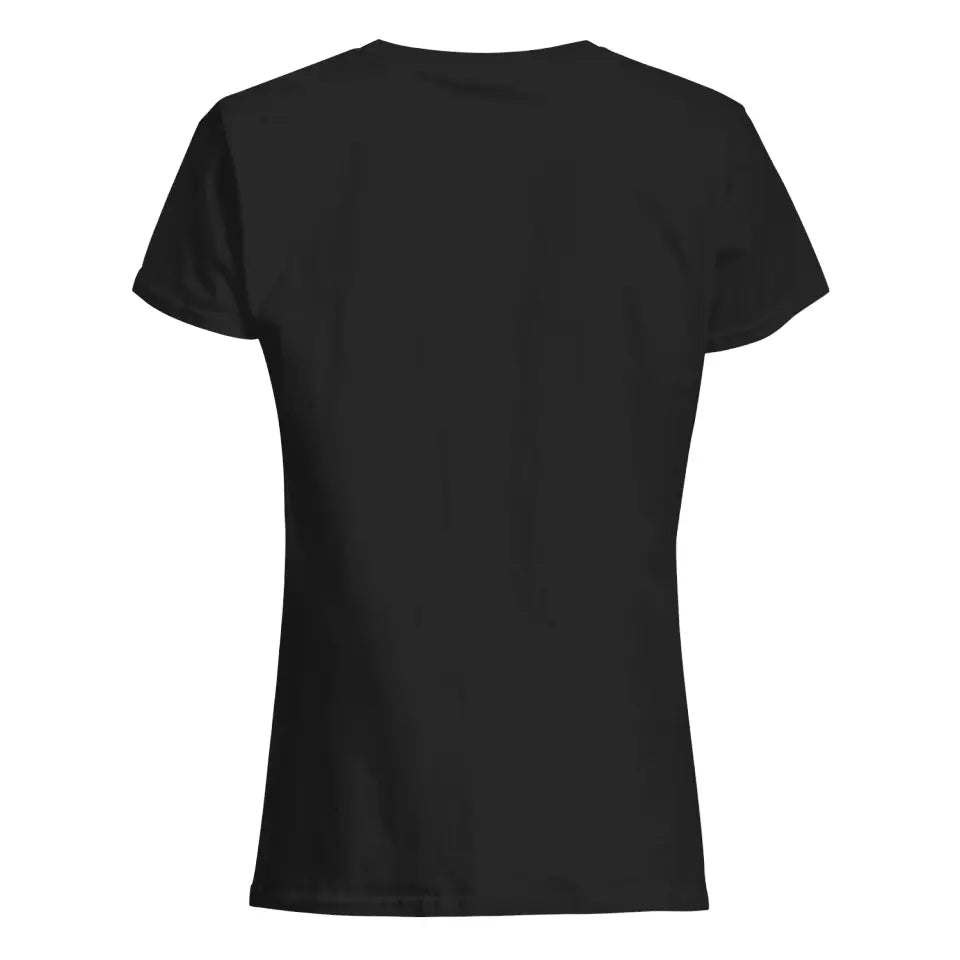 Nombre y texto personalizados bootleg Rosa | Personalizar Camisetas Para Pareja