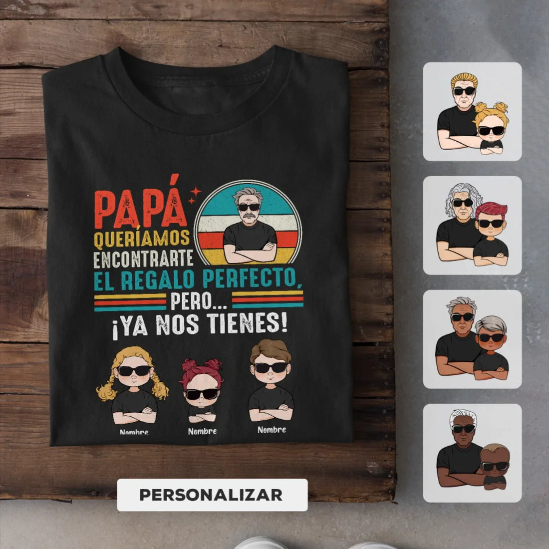 UNISEX T-SHIRT Front Dark