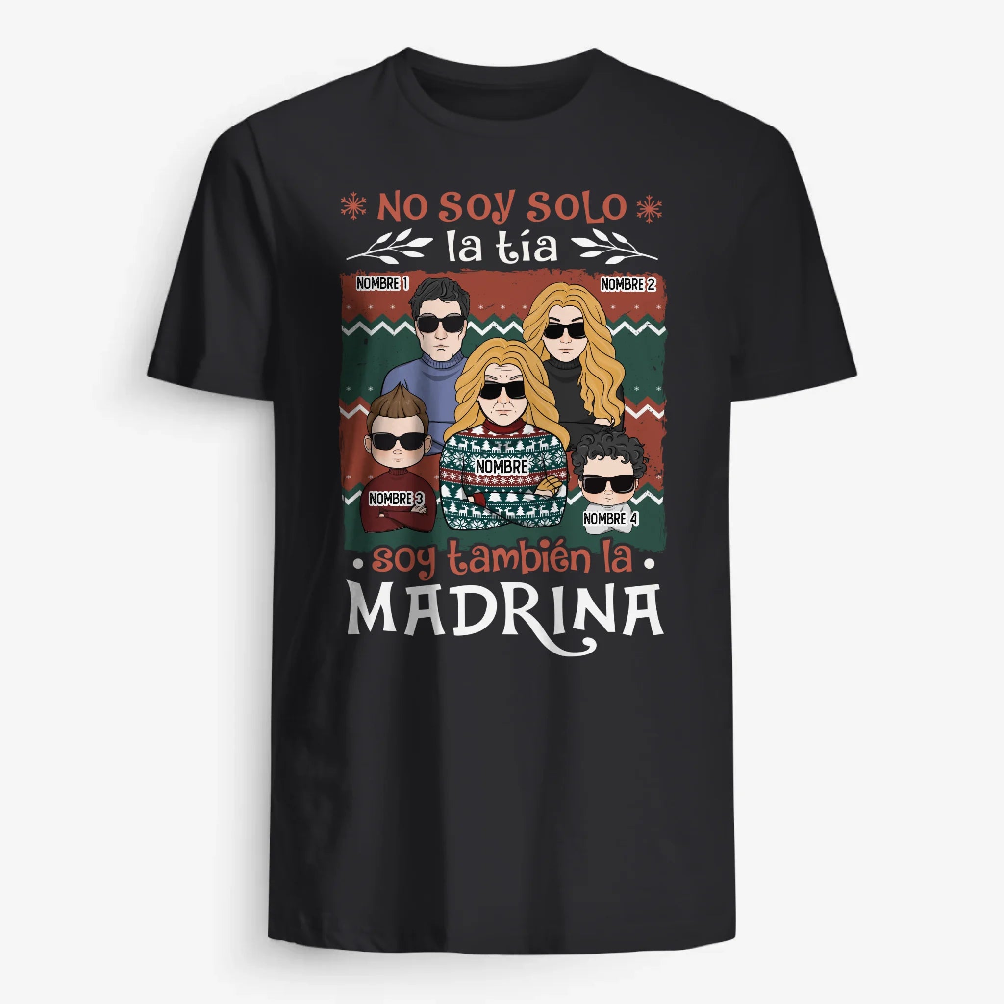 Personalizar Camisetas Para tía, madrina Personalizado Regalos