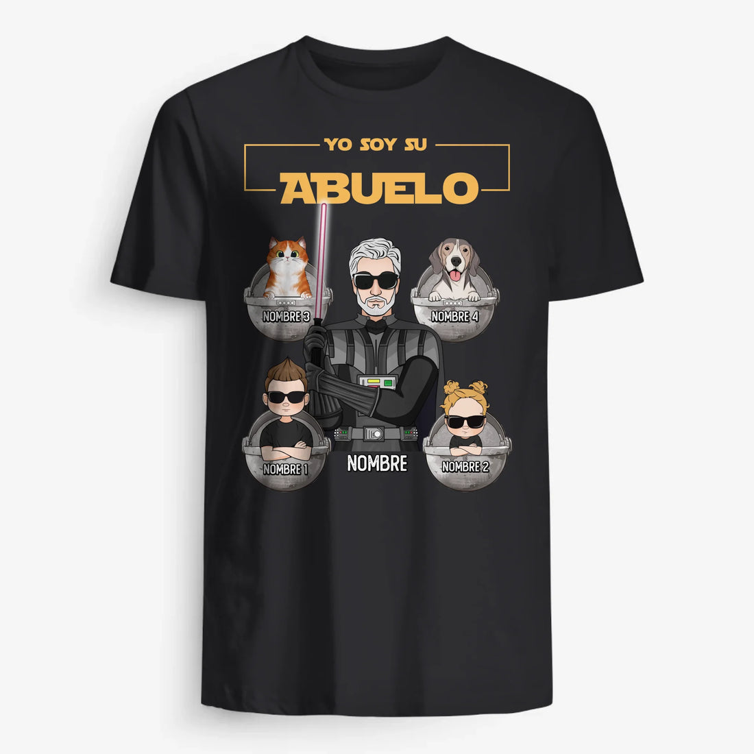 UNISEX T-SHIRT Front Dark