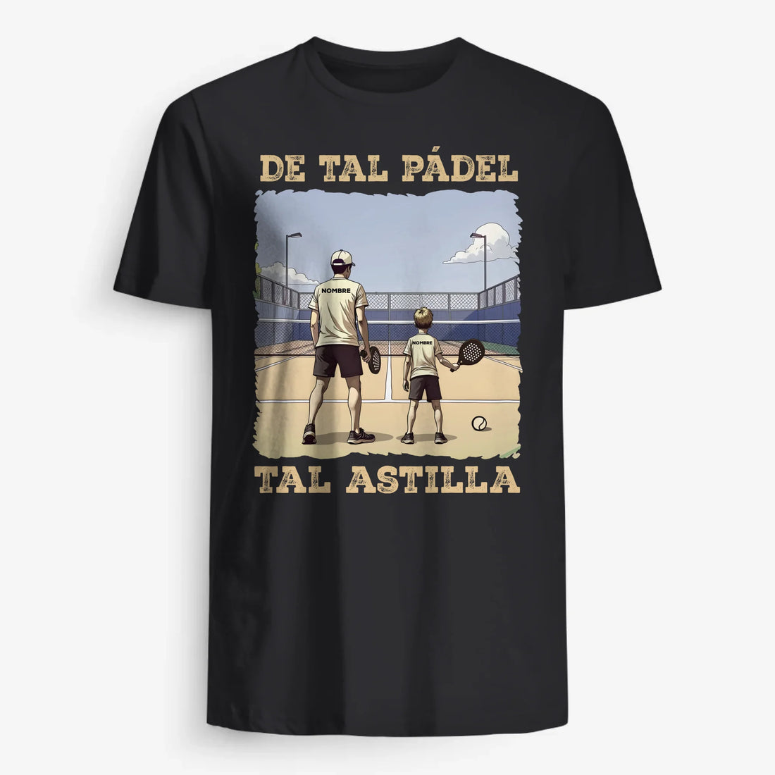 UNISEX T-SHIRT Front Dark