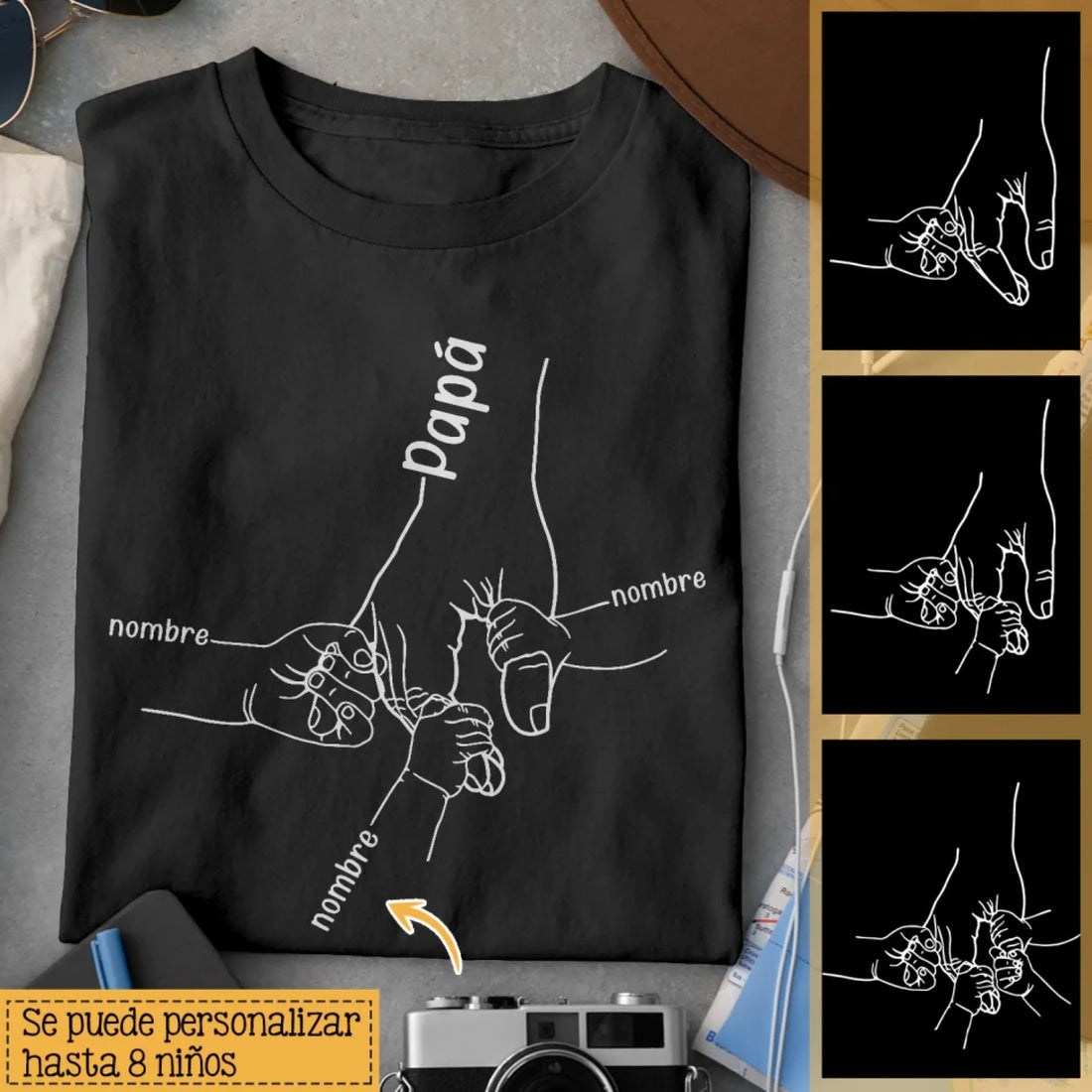 UNISEX T-SHIRT Front Dark