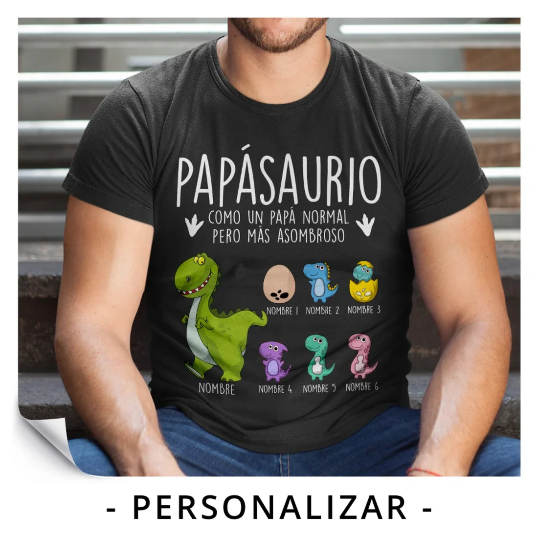 UNISEX T-SHIRT Front Dark