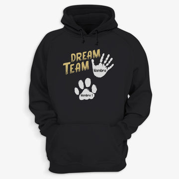 UNISEX HOODIE Front Dark
