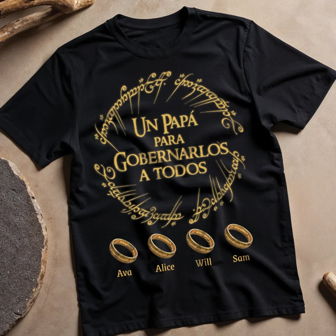 UNISEX T-SHIRT Front Dark