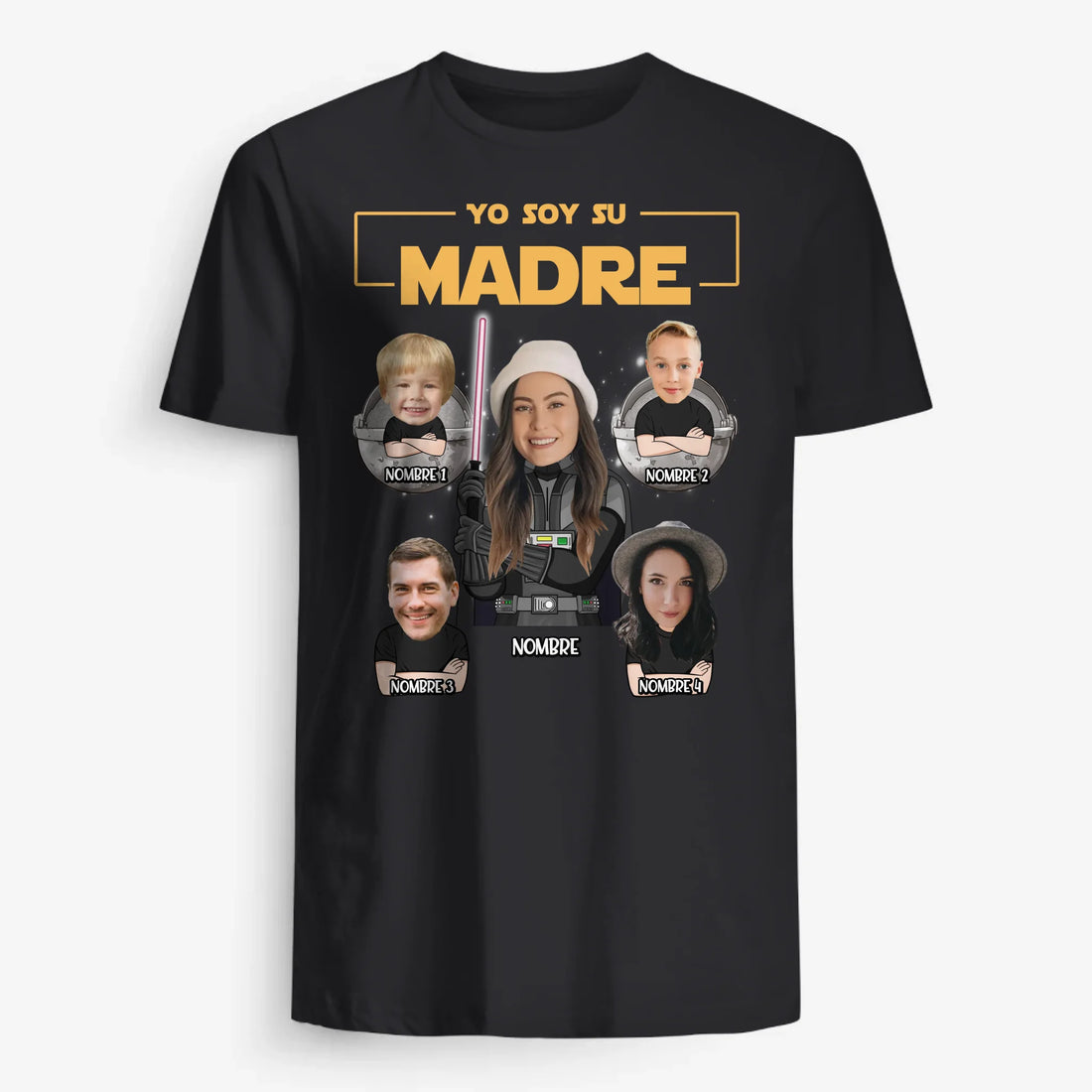 UNISEX T-SHIRT Front Dark