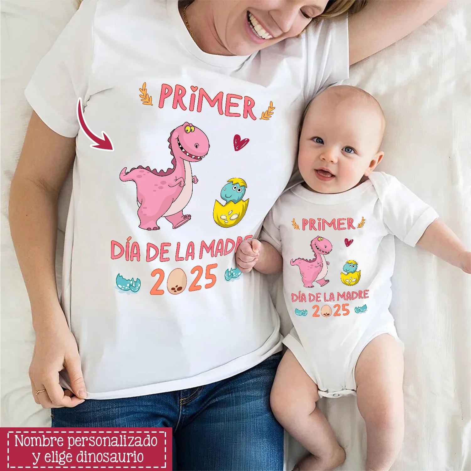 Personalizar Camisetas Para Madres primerizas - Primer día de la Madre 2025