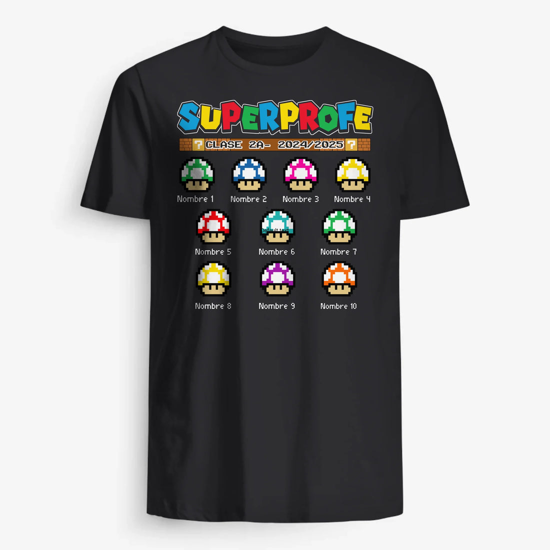 UNISEX T-SHIRT Front Dark
