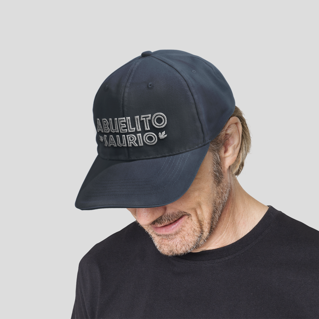 Abuelito Saurio - Gorra Vintage De Algodón Para Abuelo
