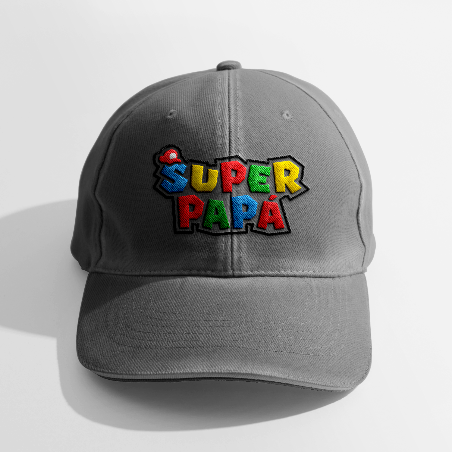 Super Papá - Gorra vintage de algodón para Papá