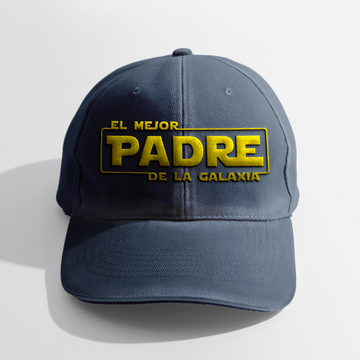 El mejor padre de la galaxy - Gorra vintage de algodón para Papá