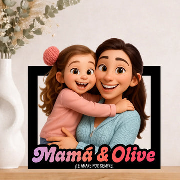 Placa Personalizada para Mamá