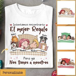 Personnalisez des T-shirts pour les amoureux des chiens | Cadeau personnalisé pour les amoureux des animaux | Nous essayons de vous trouver le meilleur cadeau