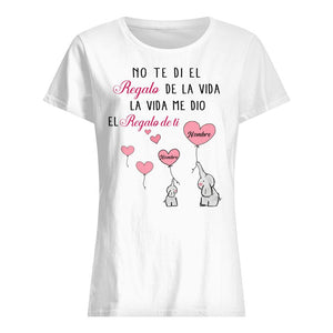 Personalizar Camisetas Para Abuela | Personalizado Regalos Para Nana | La vida me dio  el regalo de ti