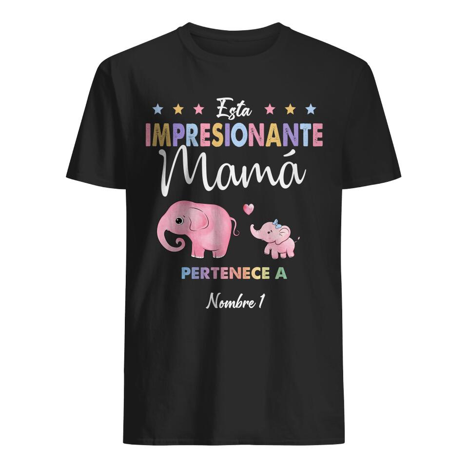 Personalizza magliette per mamma nonna | Regali personalizzati per mamma e nonna | Questa fantastica mamma nonna appartiene