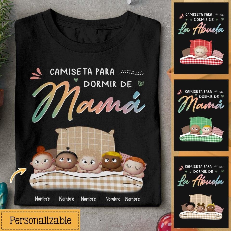 Personalizar Camisetas Para Mamá Abuela - Camiseta Para Dormir De Mamá La Abuela