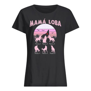 Personalizar Camisetas Para Mamá| Personalizado Regalos Para Madre | Mamá Loba