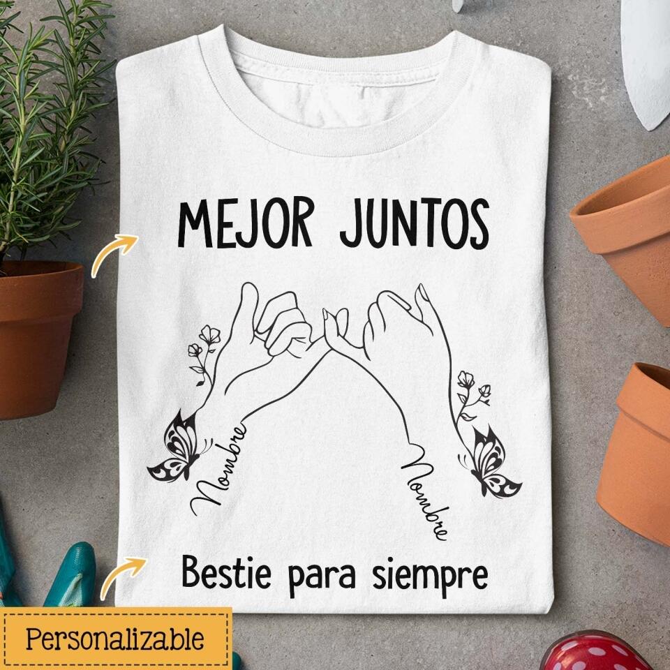 Camisetas Personalizadas Camisas De Mejores Amigos Ropa Poleras De