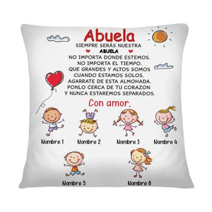 Cojines Personalizados Para Abuela Y Mamá | Personalizado Regalos Para Abuela Y Madre |Con Amor