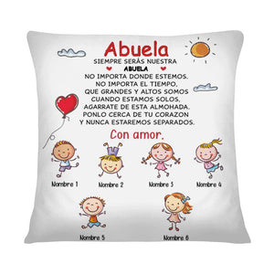 Cojines Personalizados Para Abuela Y Mamá | Personalizado Regalos Para Abuela Y Madre |Con Amor