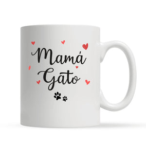 Tasse personnalisée pour maman chat | Cadeaux personnalisés pour les amoureux des chats | Maman chat