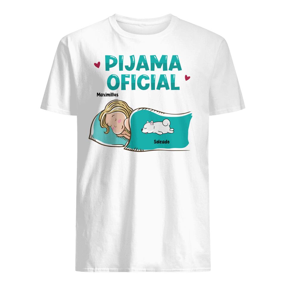 Personalizar Camisetas Para Amantes De Perro | Personalizado Regalos Para Amantes De Las Mascotas | Pijama Oficial