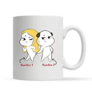 Taza Personalizada Para Pareja | Personalizado Regalos Para Pareja | Tu Eres mi sesión de Cardio Favorita