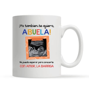 Taza Personalizada Para Abuela | Personalizado Regalos Para Abuela | Abuela Puedo Ver Su Corazón Desde Dentro