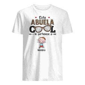 Personalizar Camisetas Para Mamá Y Abuela | Personalizado Regalos Para Mamá Y Abuela | Esta Abuela Mamá Cool Le Pertenece A