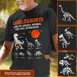 Personalizar Camisetas Para Abuelo | Personalizado Regalos Para Tata | Abuelosaurio