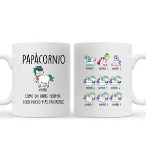 Tazza personalizzata per nonno papà | Regali personalizzati per nonno papà | Come un genitore/nonno normale, ma molto più fantastico