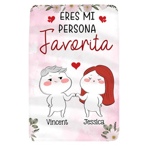 Personalizar Mantas Polar Para Parejas | Personalizado Regalos Para Parejas Y Amantes | Eres Mi Persona Favorit