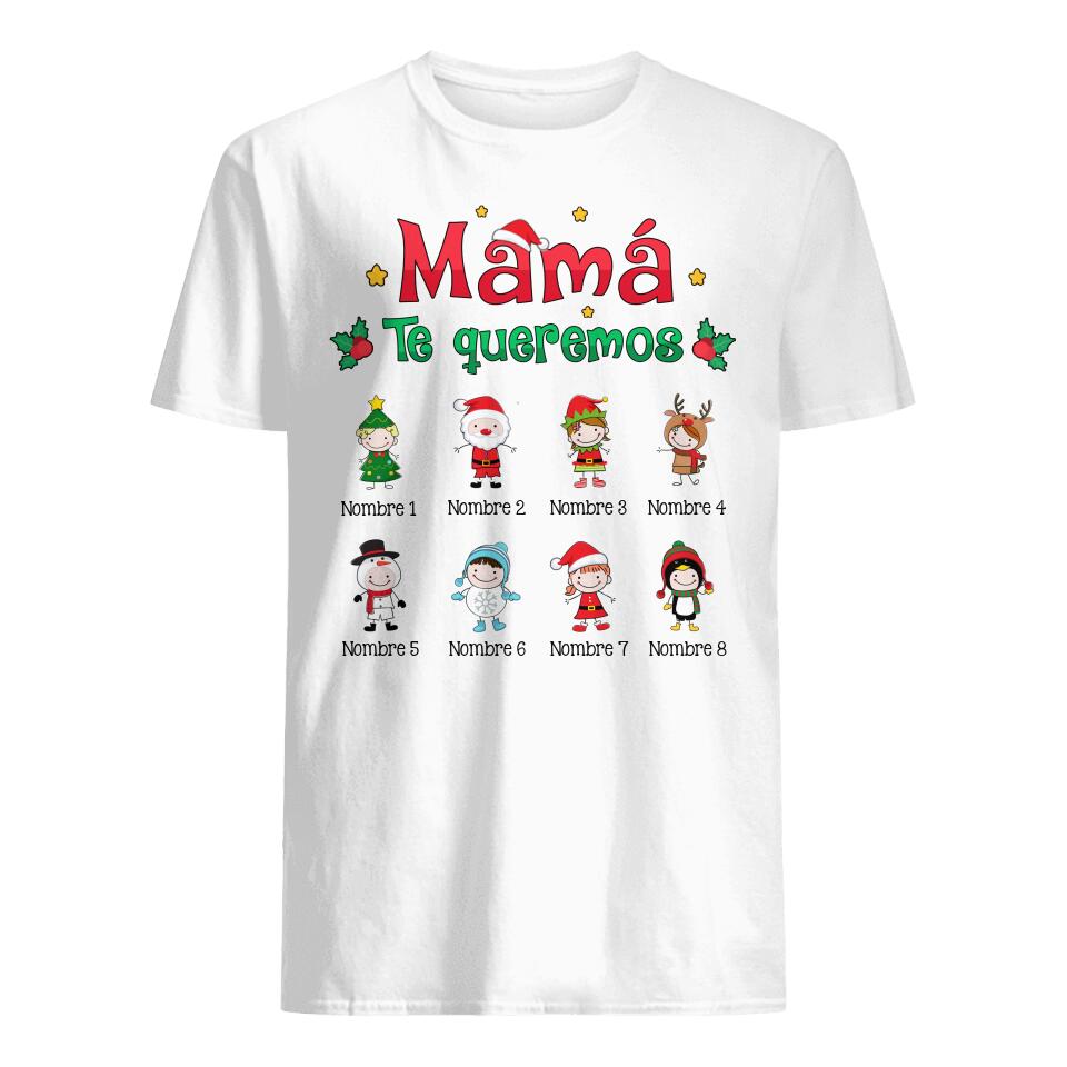 Personalizar Camisetas Para Mamá | Personalizado Regalos Para Mamá | Mamá Te Queremos