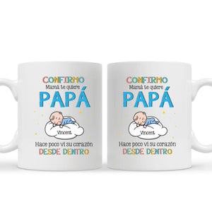 Taza Personalizada Para Papá | Personalizado Regalos Para Papá | Mamá Te Quiere Papá