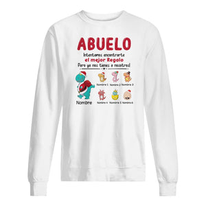 Personalizar Camisetas Para Abuelo | Personalizado Regalos Para Abuelo | Dinosaurio Abuelo Intentamos Encontrarte