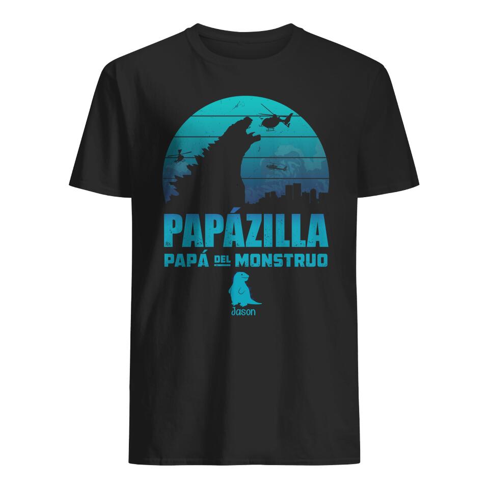 Personnalisez des T-shirts pour papa | Cadeaux personnalisés pour papa | Papa monstre