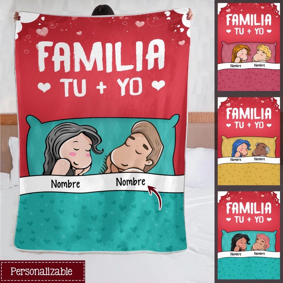 Personalizar Mantas Polar Para Couple Pareja | Personalizado Regalos Para Hombre Y Mujer | Couple Familia Tu Yo