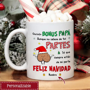 Taza Personalizada Para Papá | Personalizado Regalos Para Padre | Querido Bonus papá Aunque no saliese de tus partes