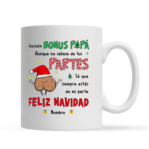 Taza Personalizada Para Papá | Personalizado Regalos Para Padre | Querido Bonus papá Aunque no saliese de tus partes