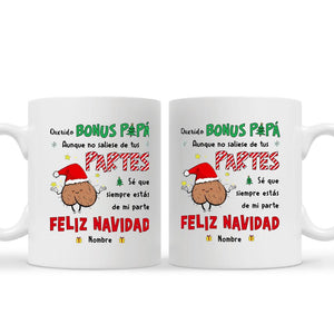 Taza Personalizada Para Papá | Personalizado Regalos Para Padre | Querido Bonus papá Aunque no saliese de tus partes