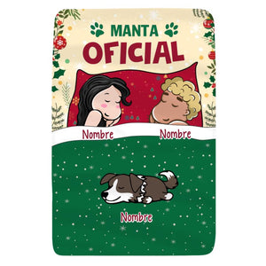 Personalizar Mantas Polar Para Pareja | Personalizado Regalo Para Amante De Los Animales | Amante De Los Perros Gatos Navidad