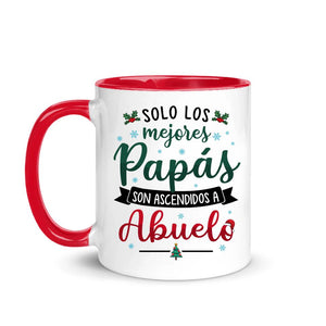 Tazza personalizzata per nonno e nonna | Regalo di Natale personalizzato per Nana e Tata | Solo i migliori papà/mamme vengono promossi al Natale del nonno/della nonna