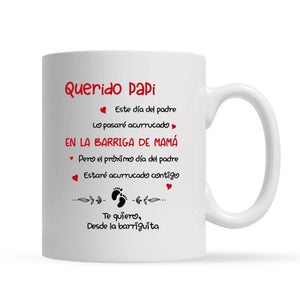 Tasse personnalisée pour papa | Cadeaux personnalisés pour le père | Bonne fête des pères, je t'aime