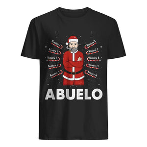 Personalizar Camisetas Para Abuelo | Personalizado Regalo Para Abuelo | Abuelo Navidad