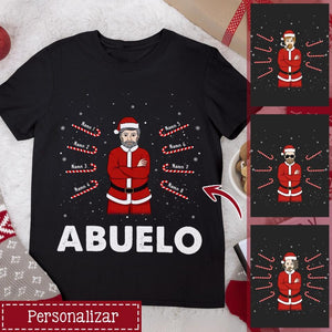 Personalizar Camisetas Para Abuelo | Personalizado Regalo Para Abuelo | Abuelo Navidad