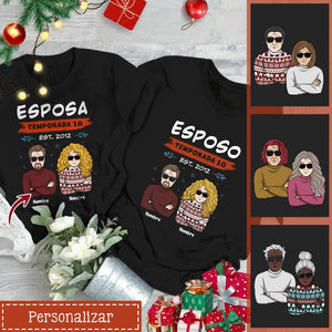 Personalizar Camisetas Para Esposa/ Esposo | Personalizado Regalo Para Esposa/ Esposo | Esposo/Esposa Temporada