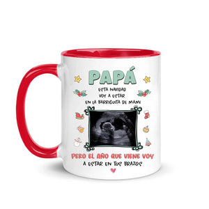 Taza Personalizada Para Papá | Personalizado Regalos Para Padre | Papá Esta Navidad