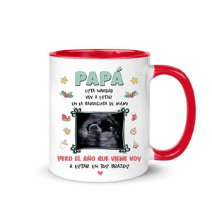 Taza Personalizada Para Papá | Personalizado Regalos Para Padre | Papá Esta Navidad