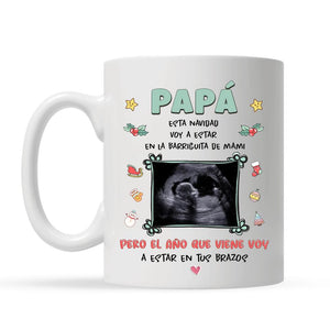 Taza Personalizada Para Papá | Personalizado Regalos Para Padre | Papá Esta Navidad